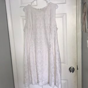 Lace A line sheeth dress